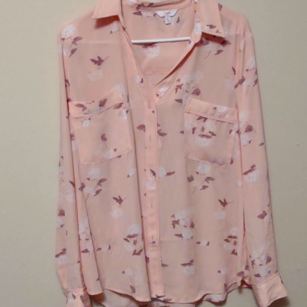 Candie's pink blouse